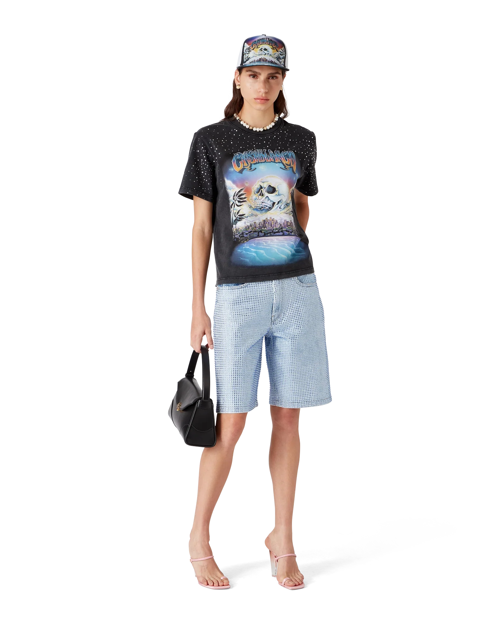 The Premonition Crystal Embellished T-Shirt