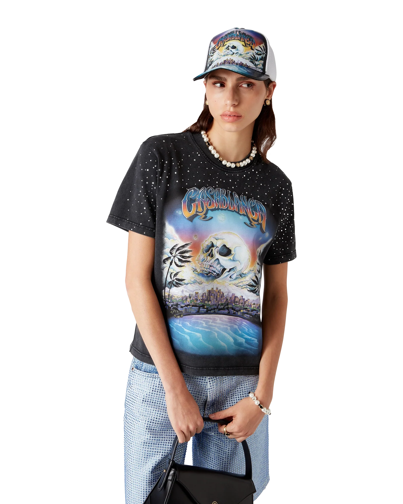 The Premonition Crystal Embellished T-Shirt