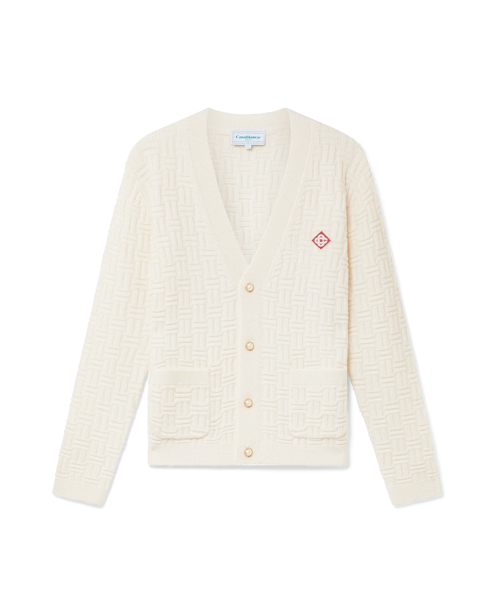 Cardigan en tricot à colonnes