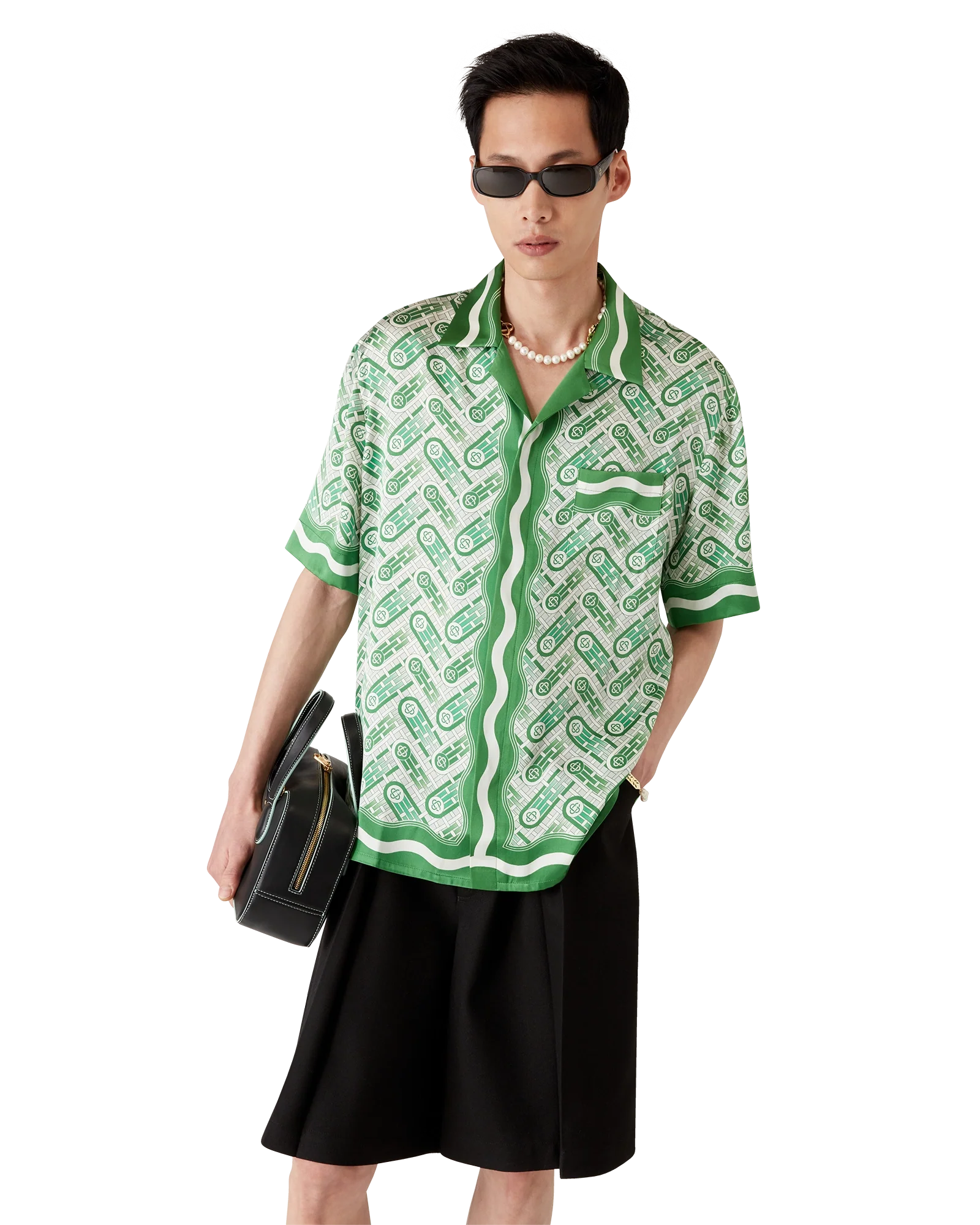 Chemise à manches Ping Pong Silk Short